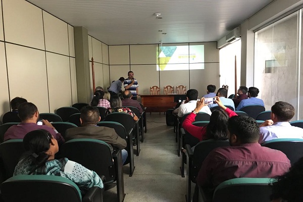 Diretor de Desenvolvimento Setorial e Regional da Agência Amapá, Joselito Abrantes fez a abertura do evento