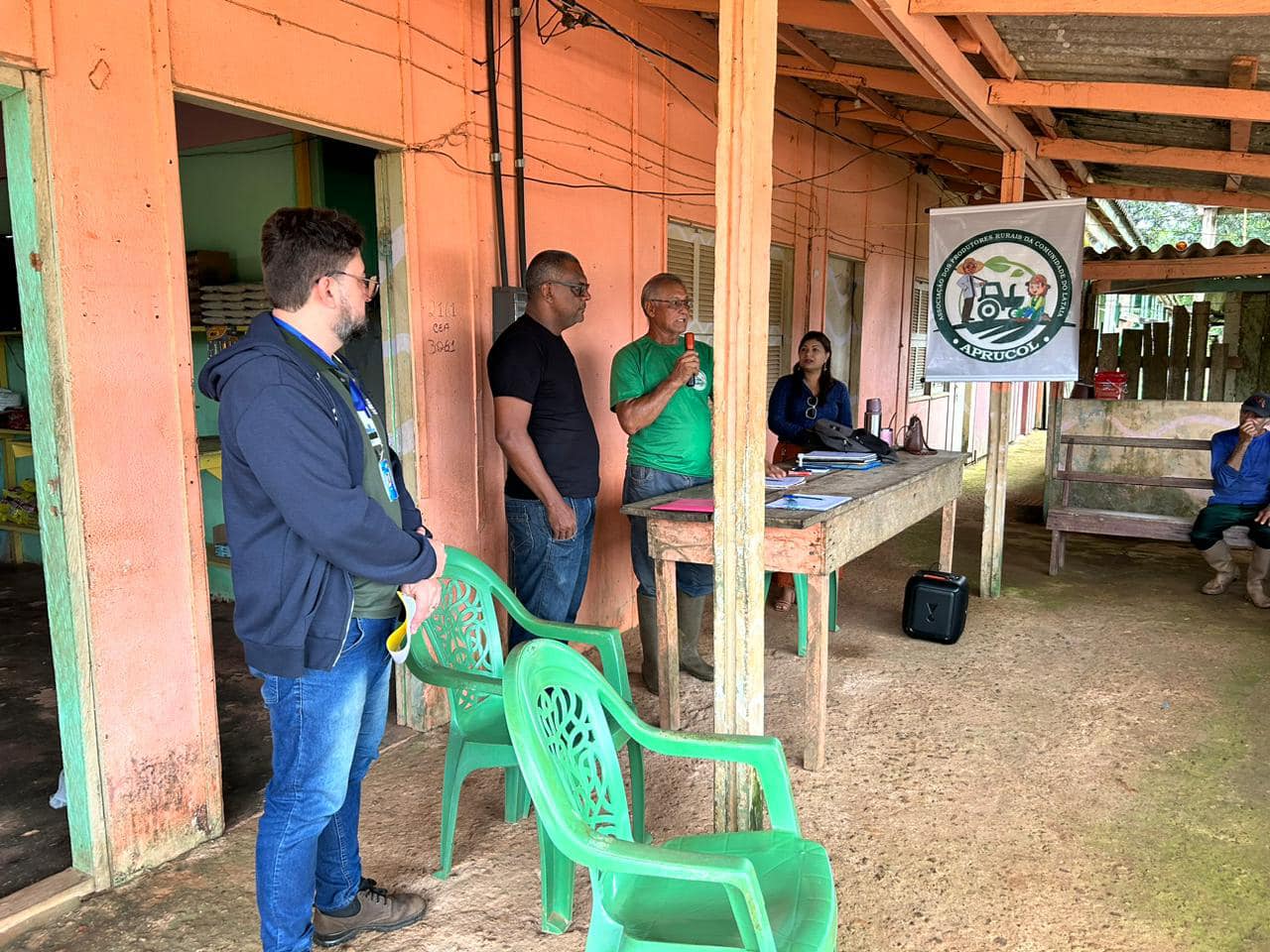  reunião com agricultores em Lourenço