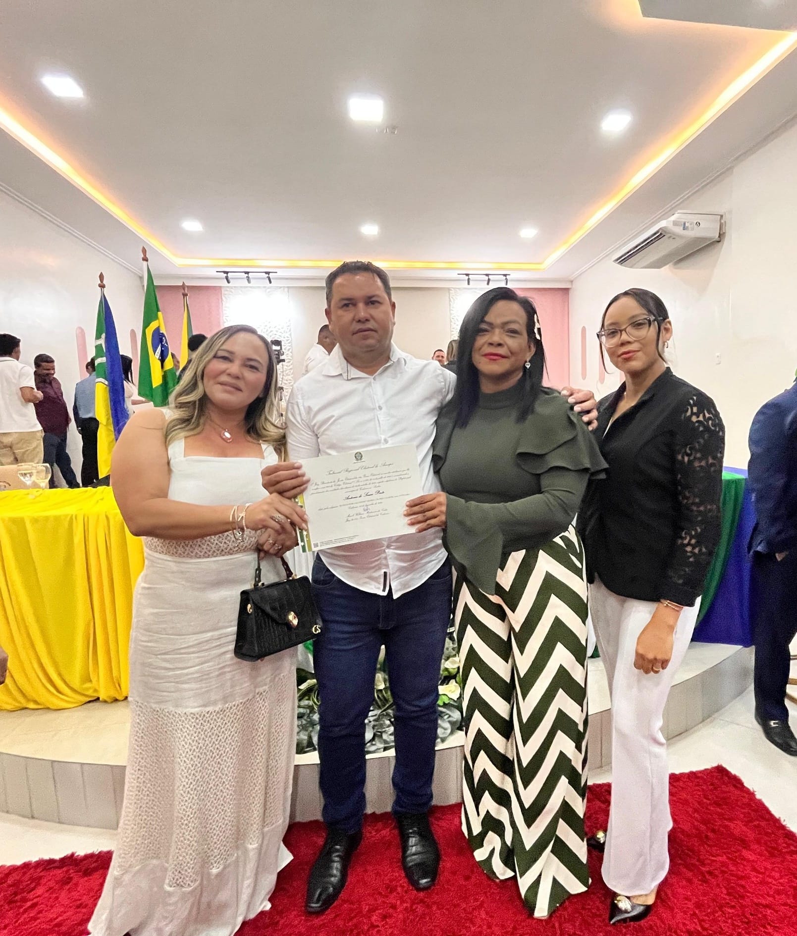 diplomado para novo mandato