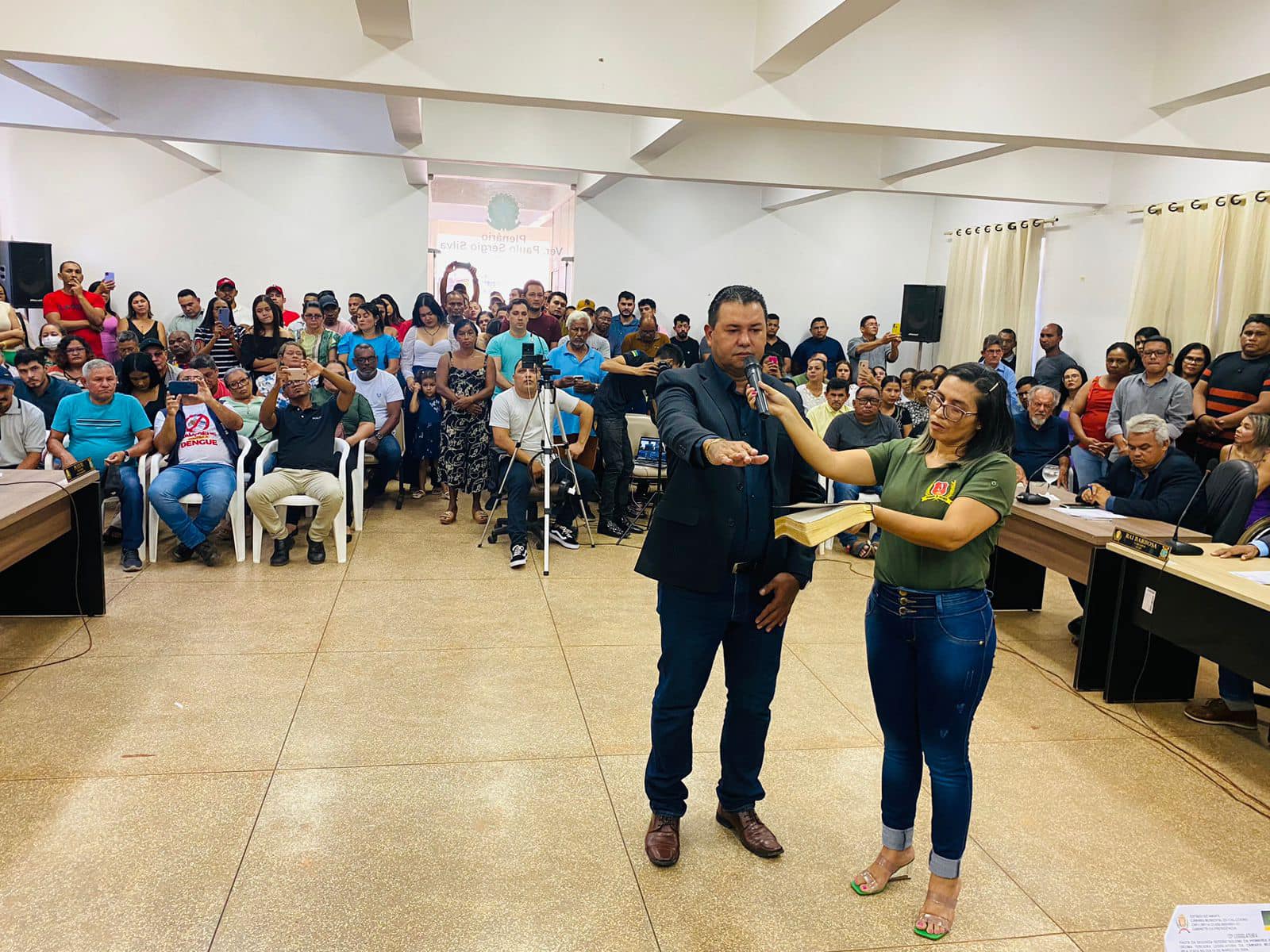 Posse do Prefeito Antônio Sousa Pinto