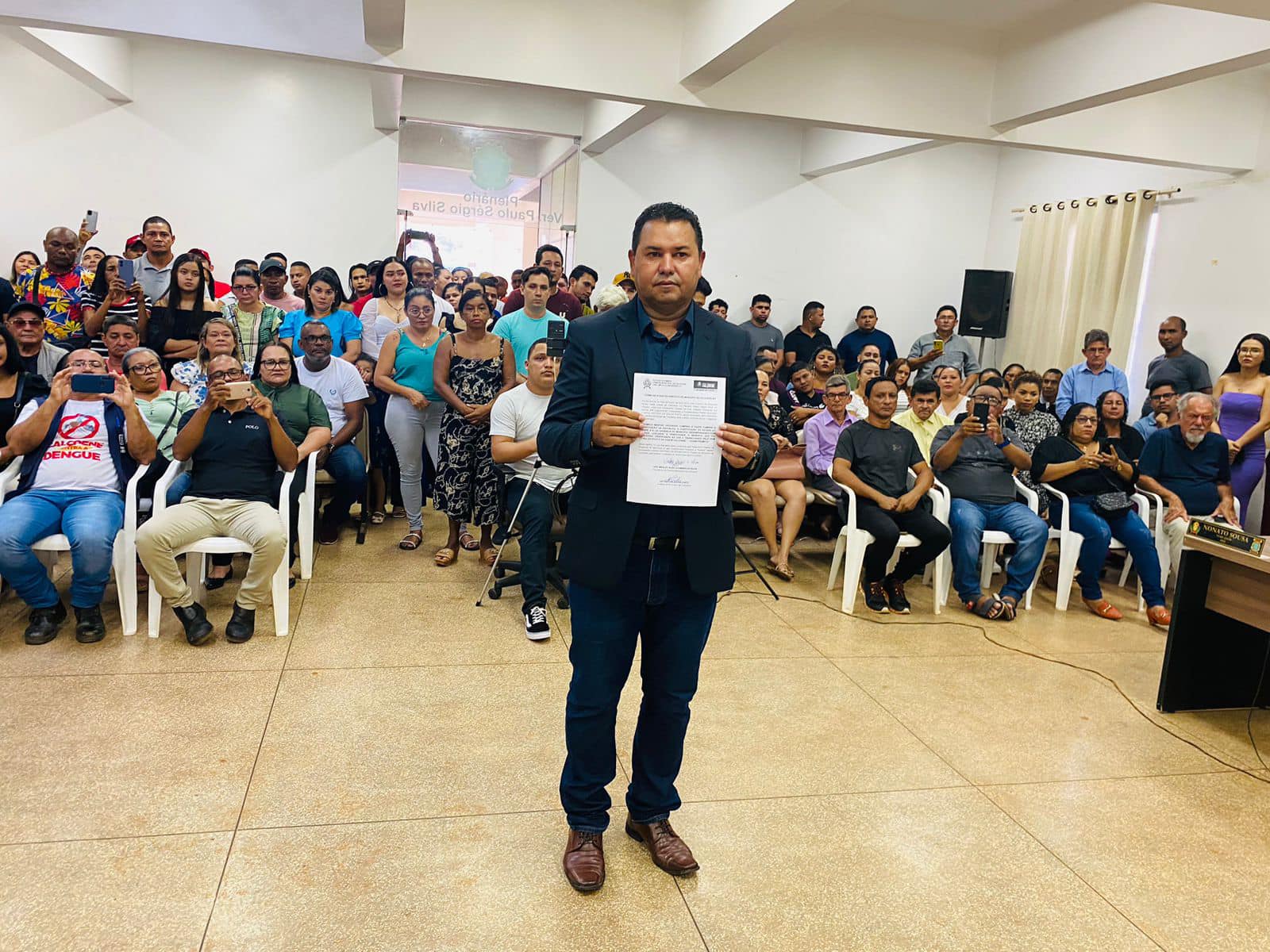 Posse do Prefeito Antônio Sousa Pinto