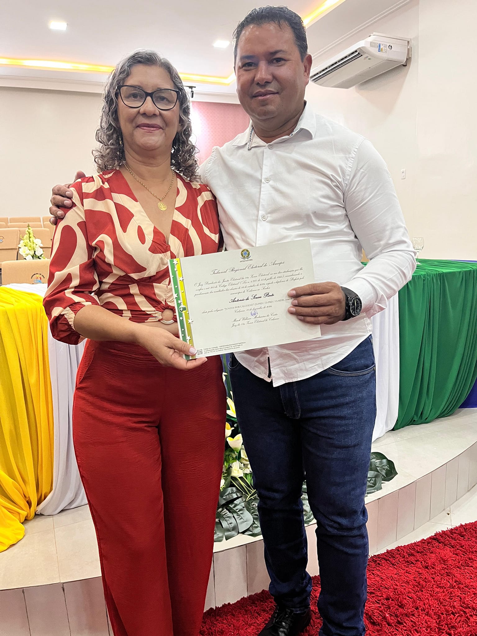 diplomado para novo mandato