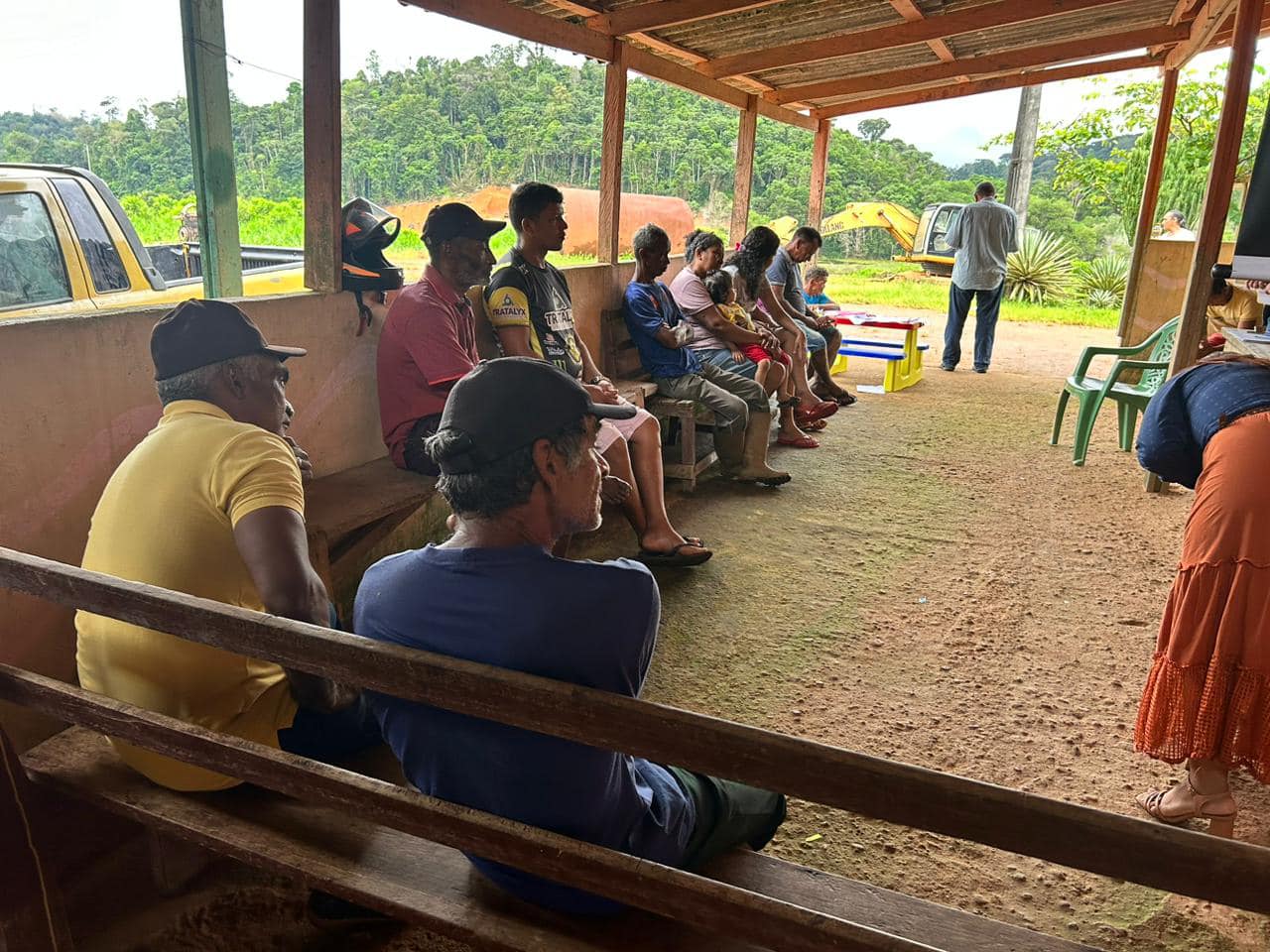  reunião com agricultores em Lourenço
