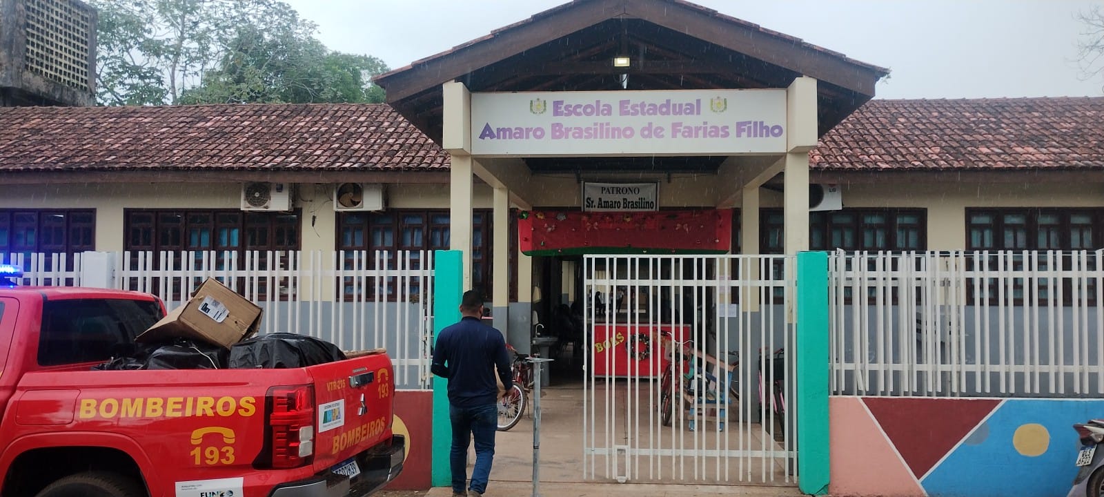 Imagem 05: Escola Est. Amaro Basilino de Farias Filho- Calçoene