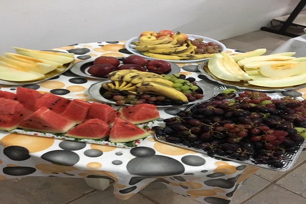 Café da manhã destinado as servidoras da Diagro
