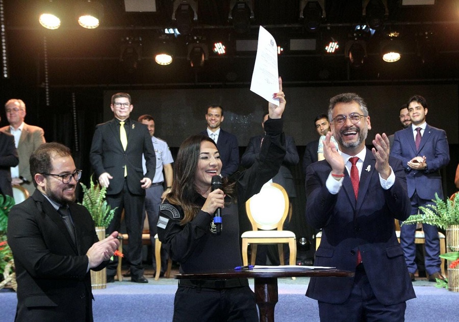 Posse dos novos servidores do sistema prisional