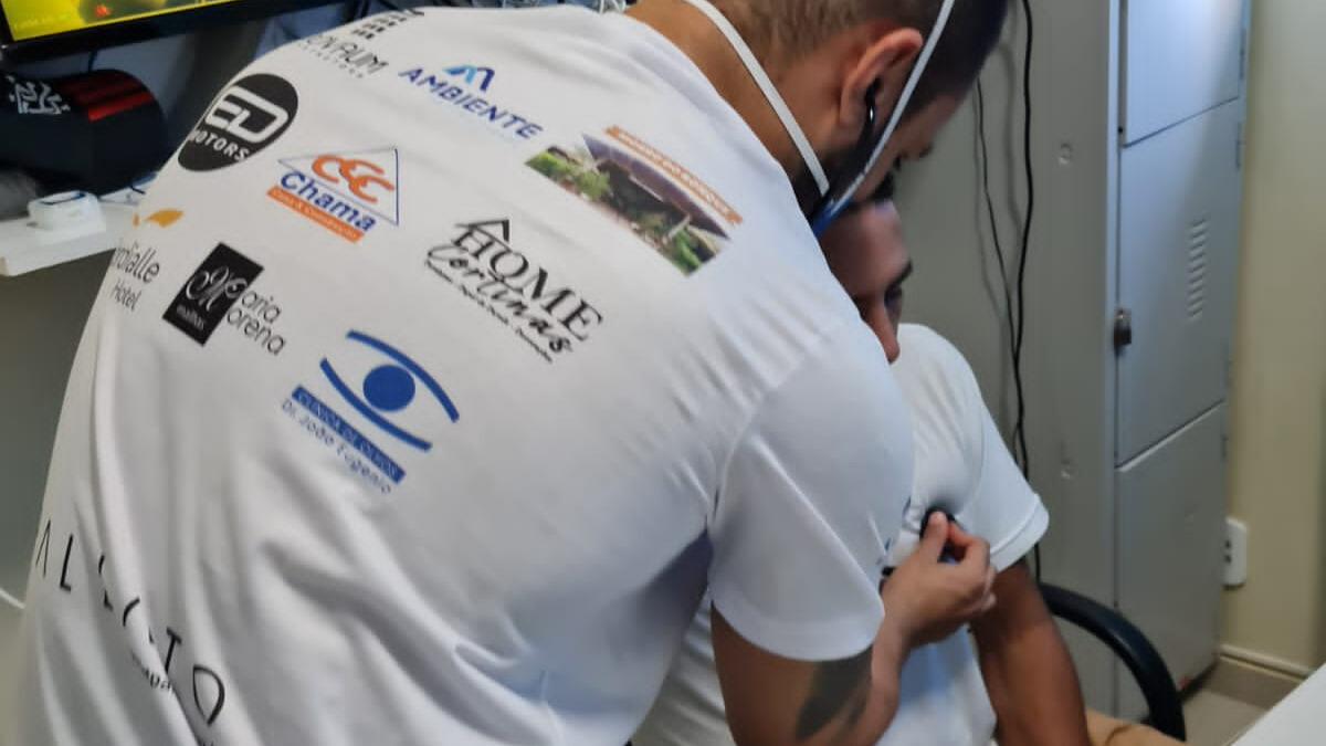 Ação de saúde no CCO