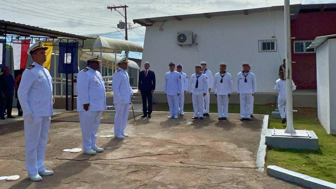 Visita técnica em Oiapoque - troca de comando da Capitania dos Portos
