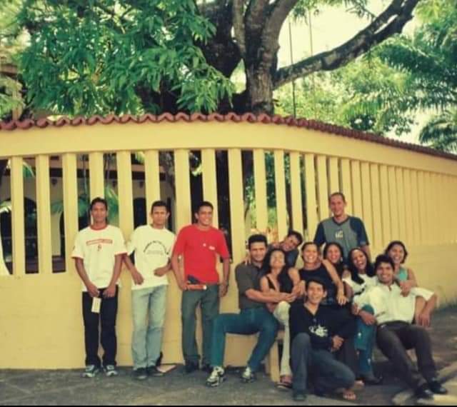 Turma de 2003 durante o curso de formação