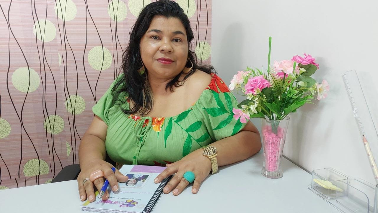 A Assistência Social, Shirley Romão, atua há 3 anos no Centro de Atendimento à Mulher e Família (Camuf), em Macapá 
