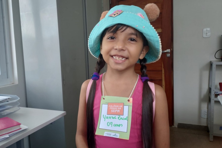 As crianças tiveram muitas brincadeiras, atividades educativas e recreação infantil