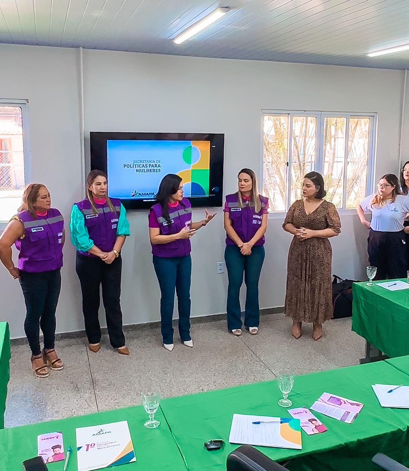 Visita das parlamentares à SEPM  