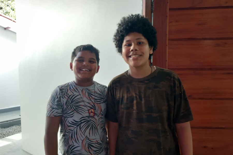 As crianças tiveram muitas brincadeiras, atividades educativas e recreação infantil