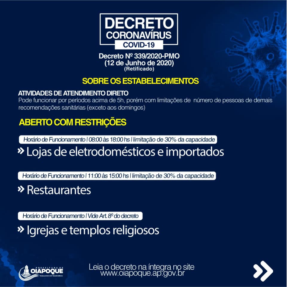 Retificação do Decreto de N° 339-2020 04