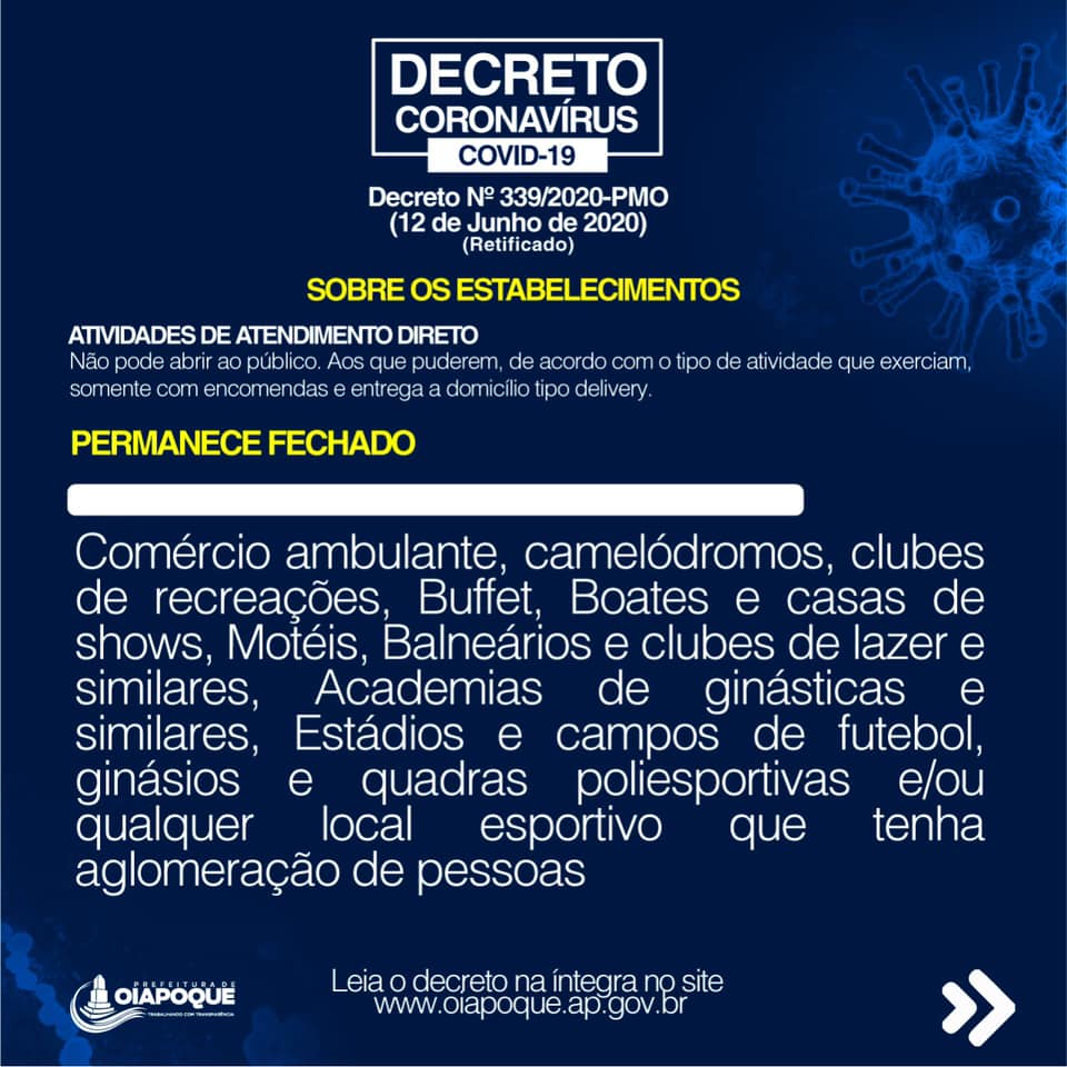 Retificação do Decreto de N° 339-2020 08