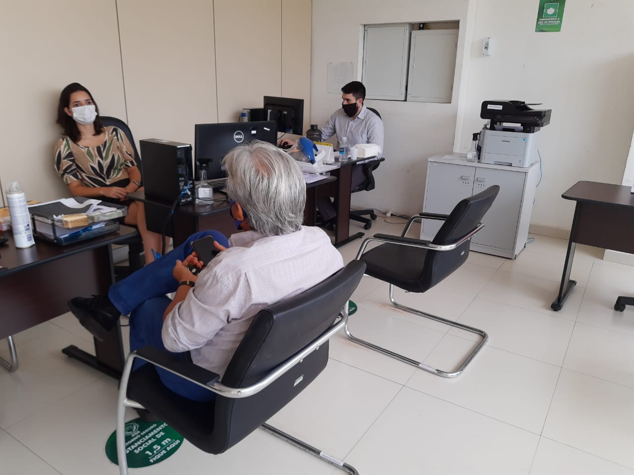 atendimento presencial