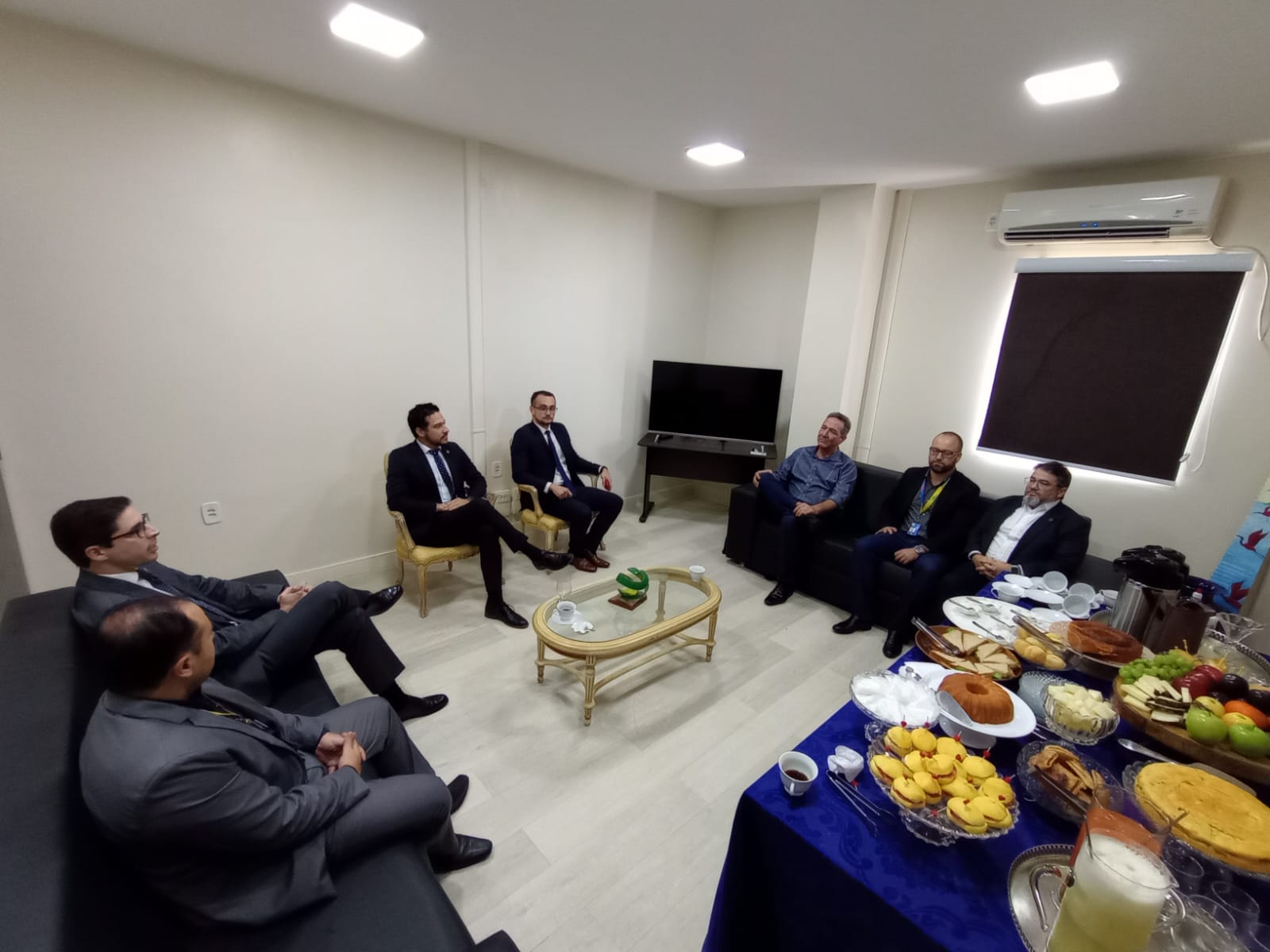 Encontro com o senador Lucas Barreto