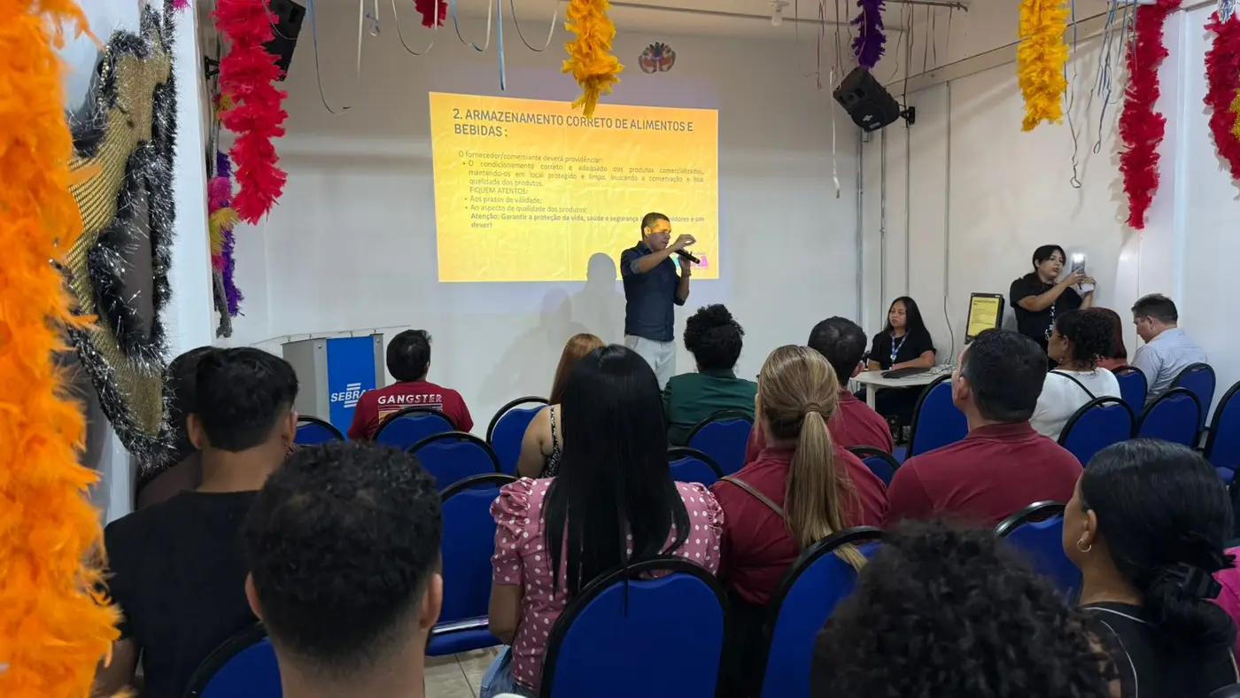 Além das ações de fiscalização, o Procon também participou do treinamento dos empreendedores de Macapá e Santana que atuarão no Carnaval