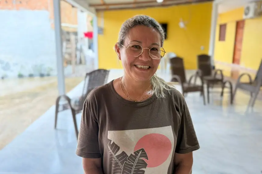 Vera Lúcia, empreendedora dos meios de hospedagem, reconheceu a importância das orientações recebidas durante a abordagem