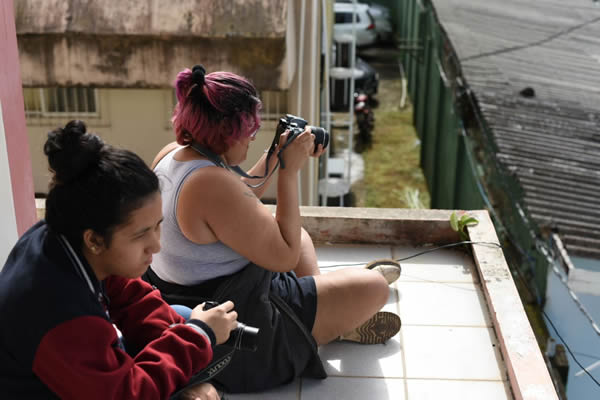 Foto de aluno do curso de Fotografia 2018 do Cidadão Digital