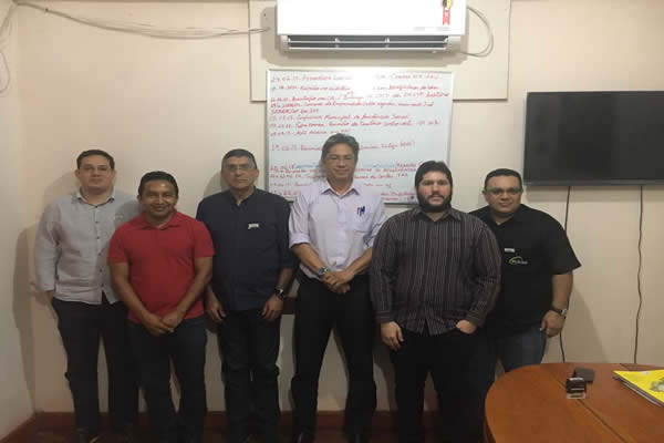 Equipe do Prodap e da Prefeitura de Serra do Navio