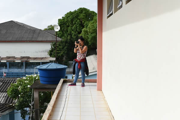 Foto de aluno do curso de Fotografia 2018 do Cidadão Digital