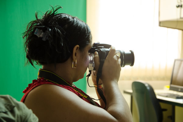 Foto de aluno do curso de Fotografia 2018 do Cidadão Digital