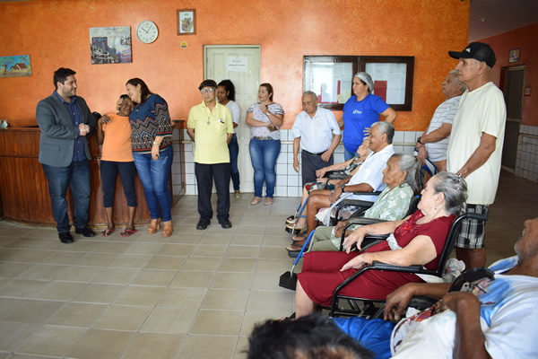 Ação solidária do projeto social do Prodap 