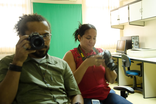 Foto de aluno do curso de Fotografia 2018 do Cidadão Digital