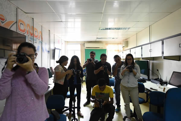 Foto de aluno do curso de Fotografia 2018 do Cidadão Digital