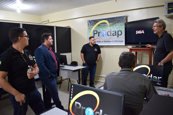 Novo laboratório de treinamento do Prodap para atender todos os servidores do estado do Amapá foto: Sidney Cardoso