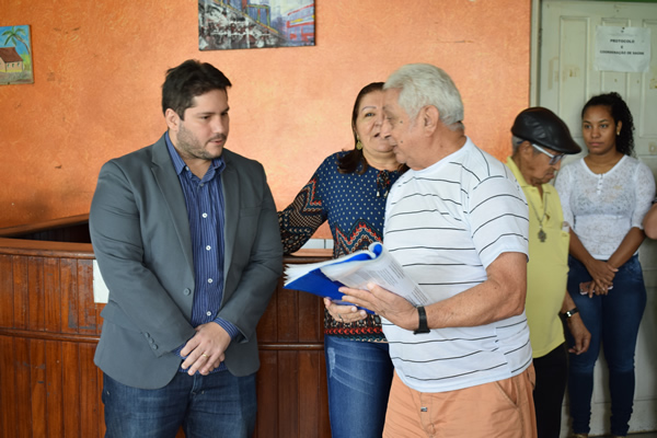 Ação solidária do projeto social do Prodap 