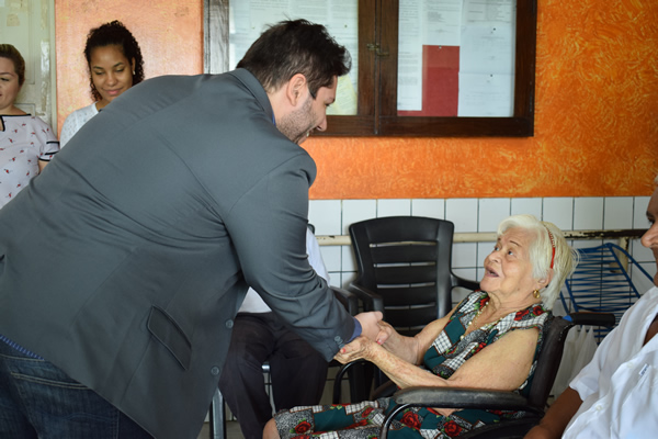 Ação solidária do projeto social do Prodap 
