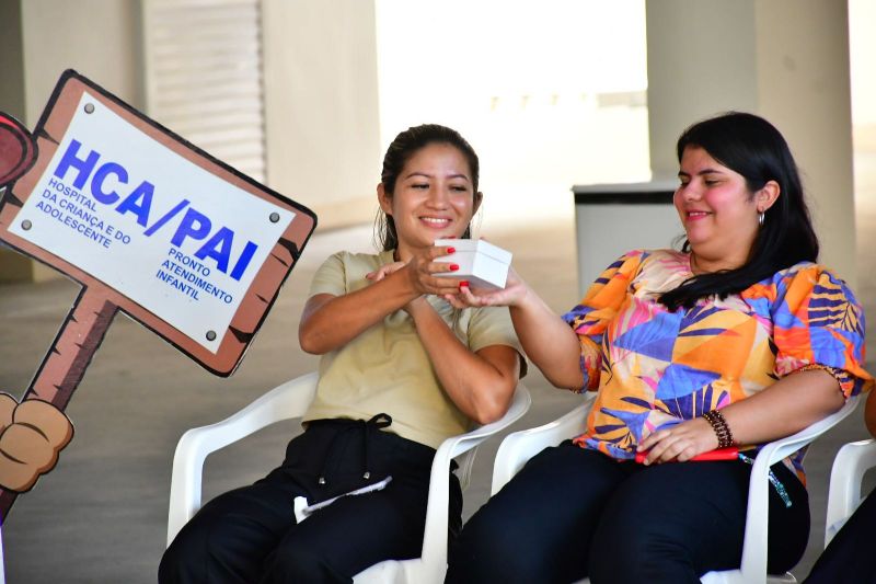 Servidores participaram de dinâmica