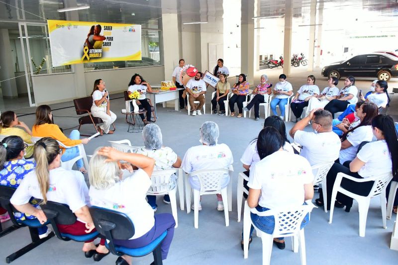 Roda de conversa reuniu servidores de vários setores do HCA