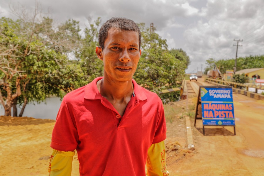 Prestador de serviços hospitalares, Cláudio Pantoja, 30 anos.