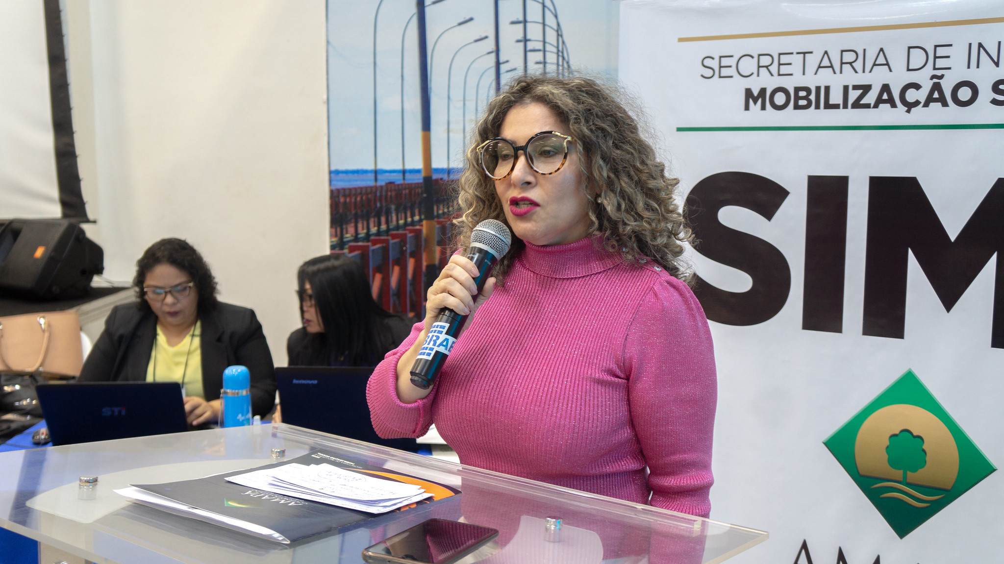 Alba Nize Colares, secretária da SIMS. 