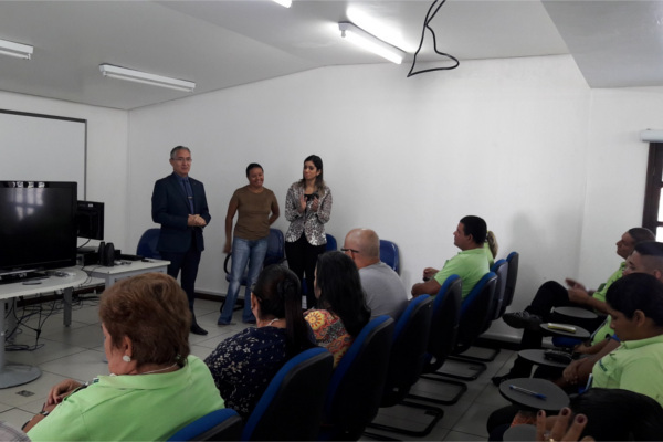 Treinamento em curso