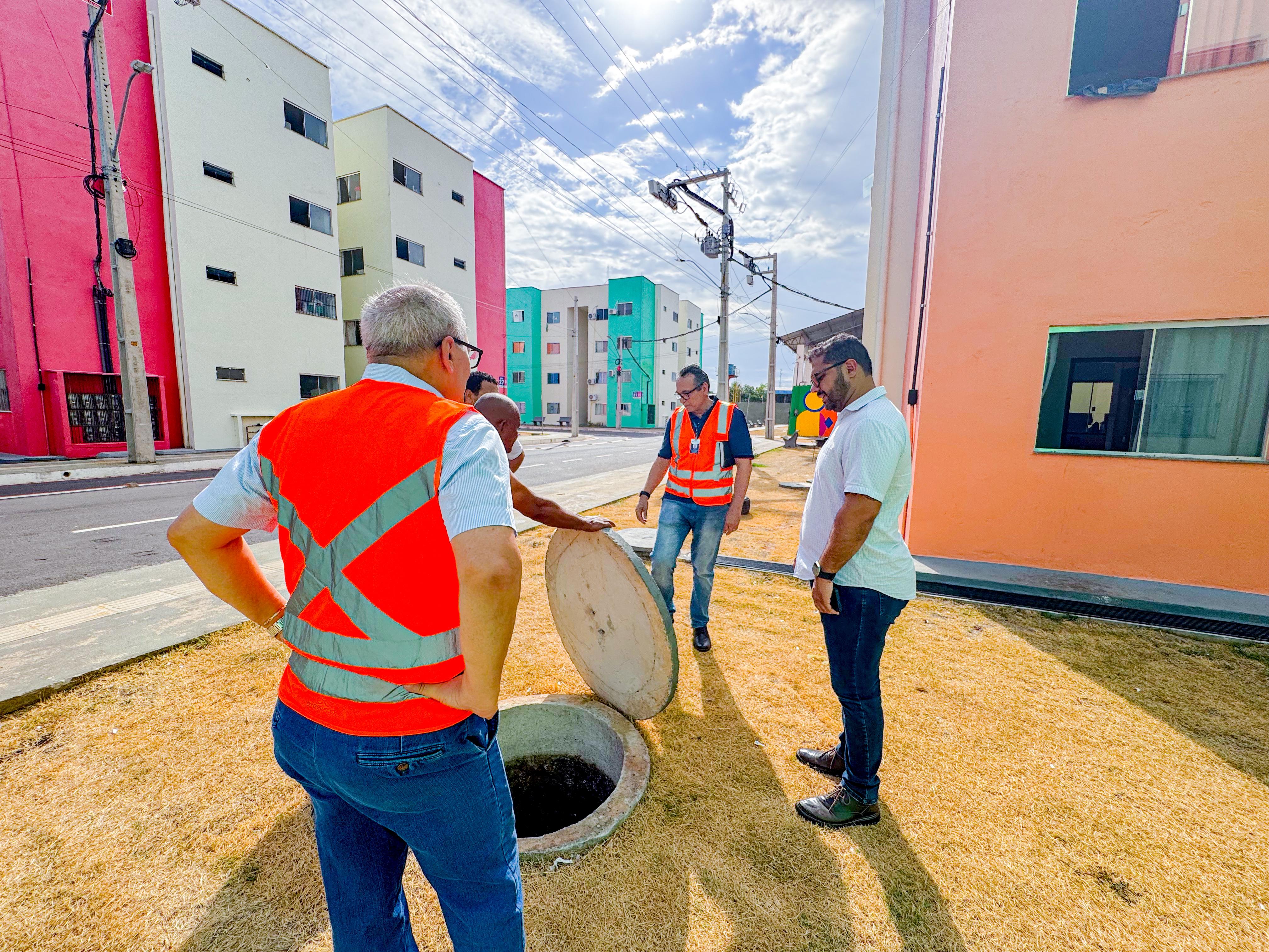 Agência Reguladora fiscaliza relato de moradores sobre irregularidades no fornecimento de água, em Macapá