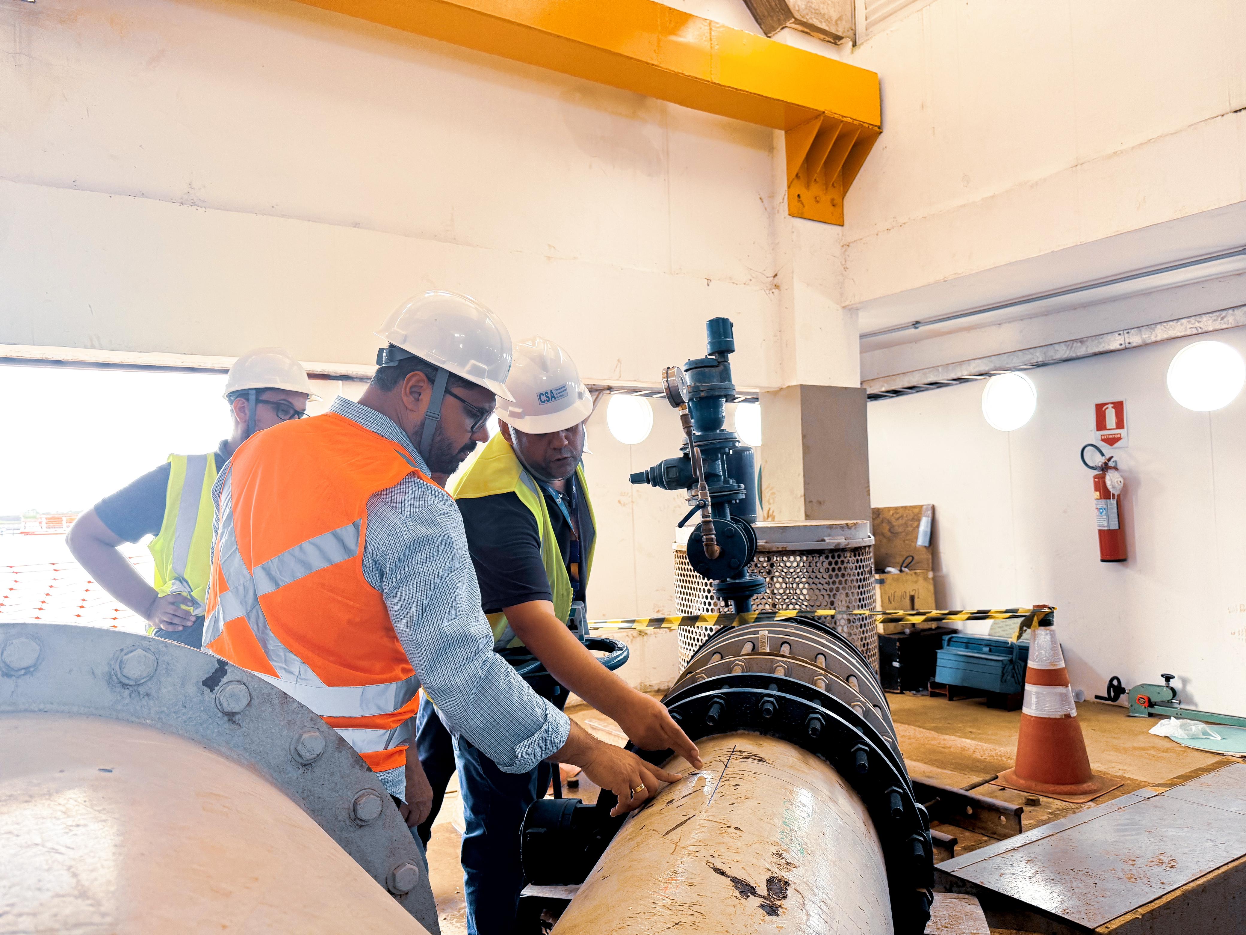 Arsap monitora processo da interrupção programada de distribuição de água pela Concessionária de Saneamento, em Macapá