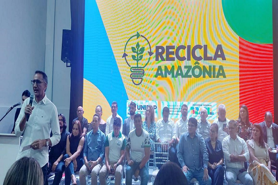Diretor-presidente da Arsap participa do lançamento do programa Recicla Amazônia