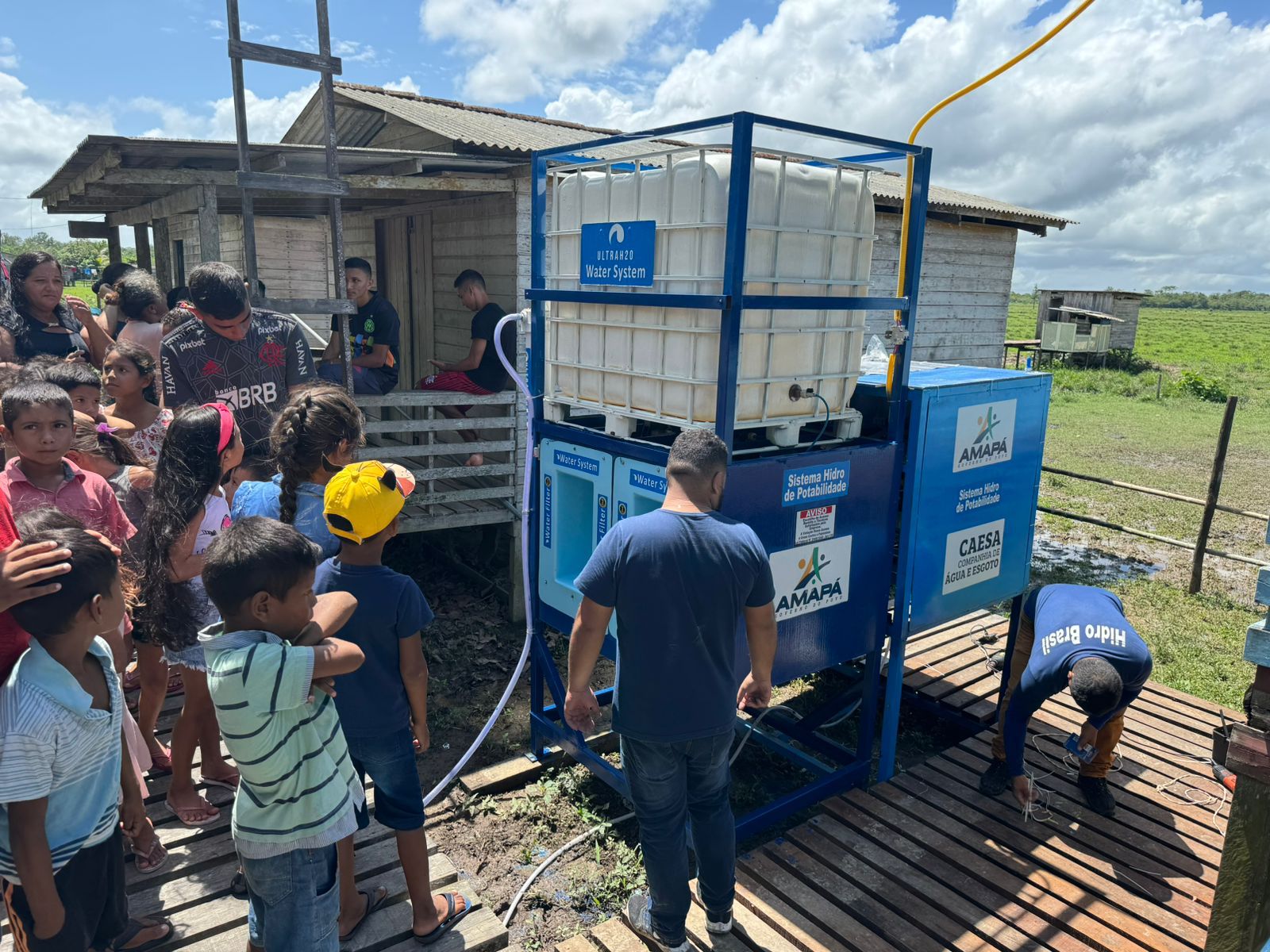 Amapá apresenta solução para combater impactos da salinização durante a 2ª Conferência de Águas do Bio-Plateaux, no Suriname