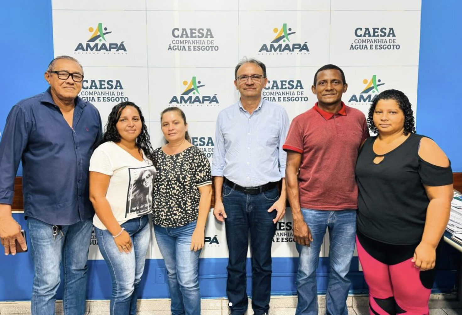 Caesa e liderança comunitária discutem implantação de sistema de abastecimento de água em comunidade quilombola