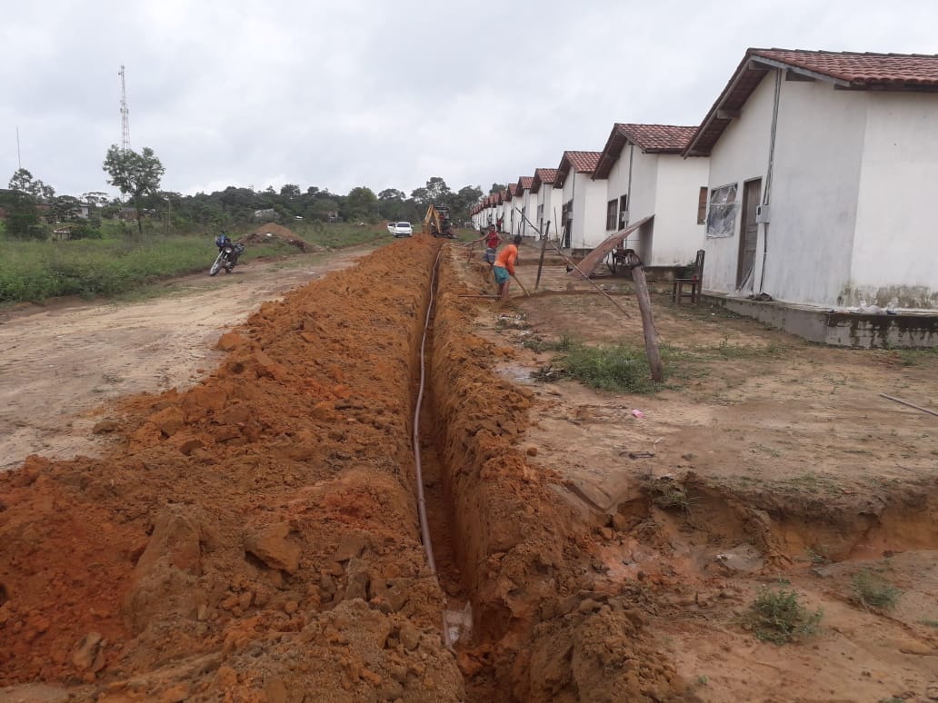 Governo leva água ao Conjunto Jardim de Deus, em Cutias do Araguari