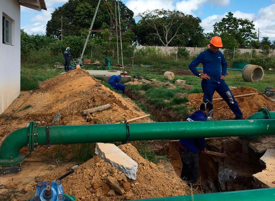 Caesa inicia troca de bomba no sistema de água do Conjunto Macapaba