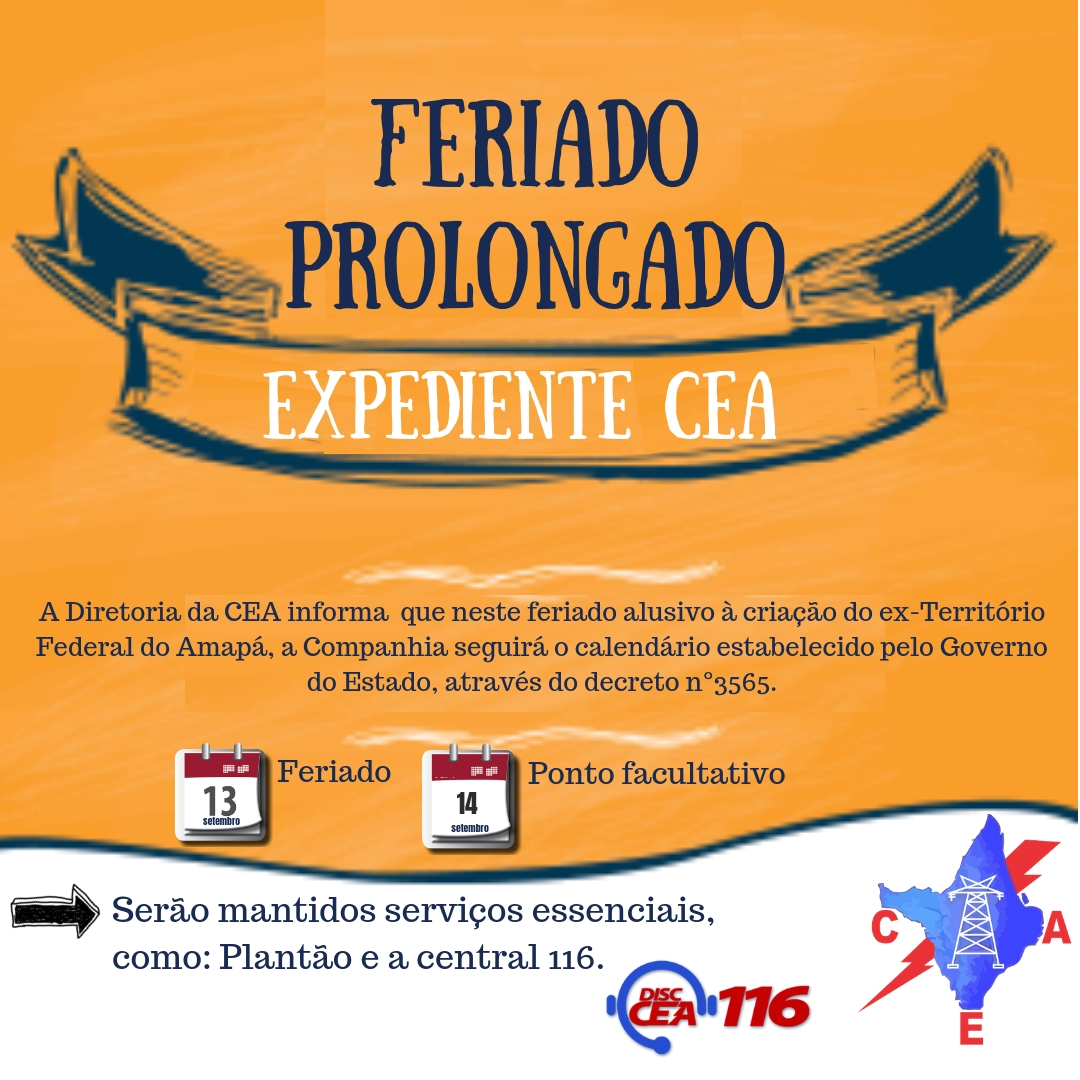 Expediente CEA 13 e 14 de setembro