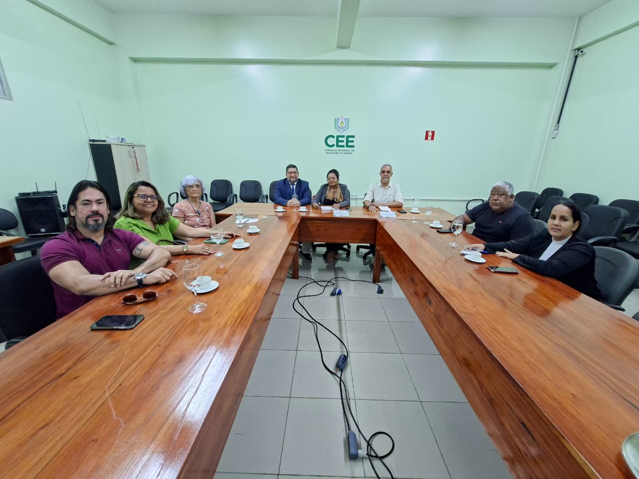 CEE-AP PROMOVE ENCONTRO COM PRESIDENTES  DE CONSELHOS  MUNICIPAIS DE EDUCAÇÃO.