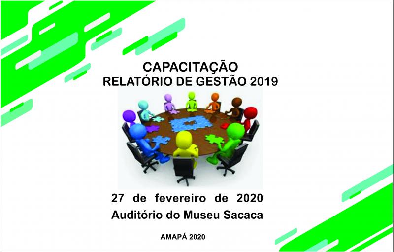 CAPACITAÇÃO - RELATÓRIO DE GESTÃO 2019