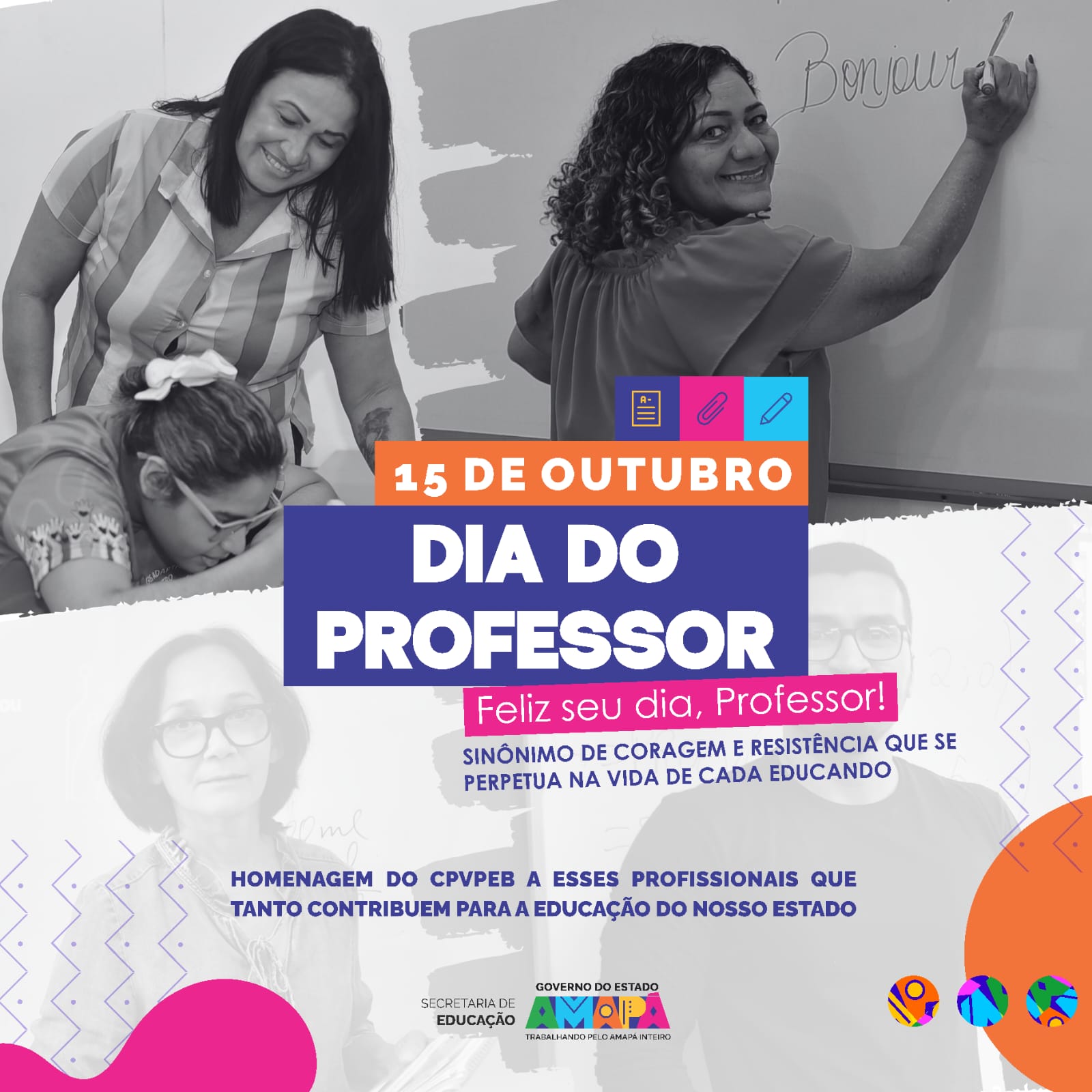 Homenagem do CPVPEB aos Professores do Estado do Amapá