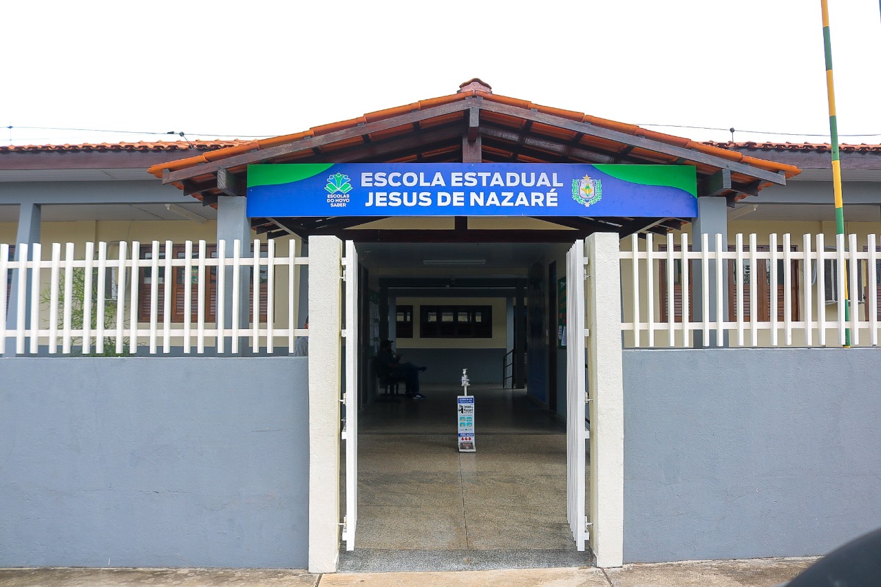 Novo Saber: Governo do Amapá entrega espaços revitalizados da escola Jesus de Nazaré